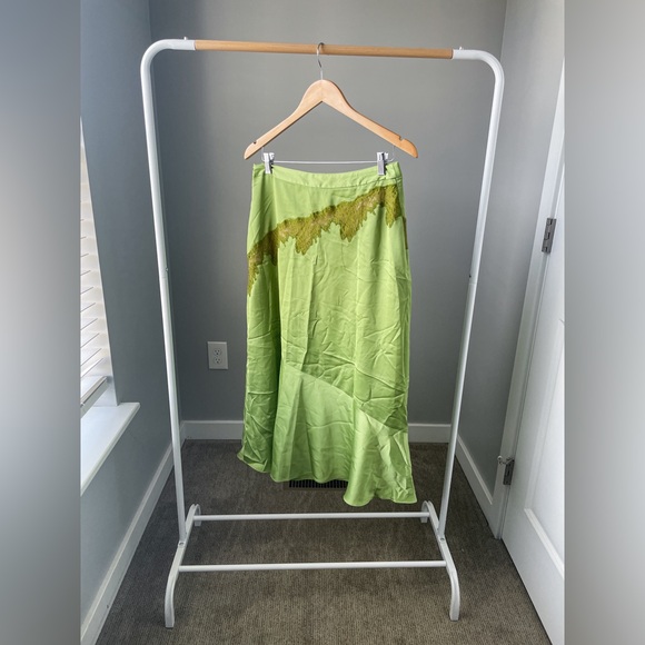 ASOS Slip Skirt with Lace Detail - Size 8 | Elegant & Feminine - Picture 2 of 2